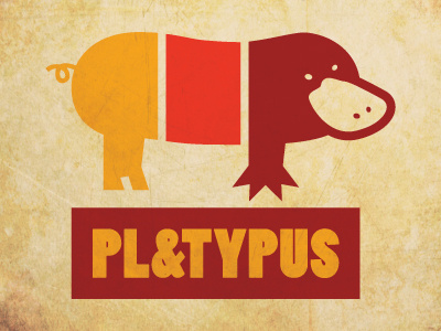 Platypus Mark & Type branding logo logotype platypus