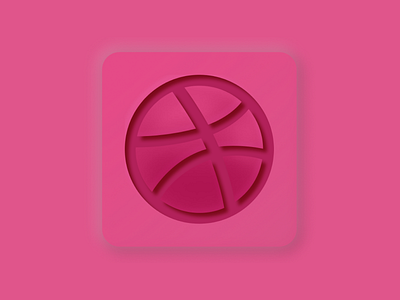 Dribbble App Icon #DailyUI 05