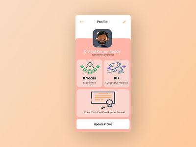 DailyUI006 User Profile