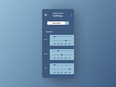 DailyUI007 dailyui007 dailyuichallenge settings page settings ui ui