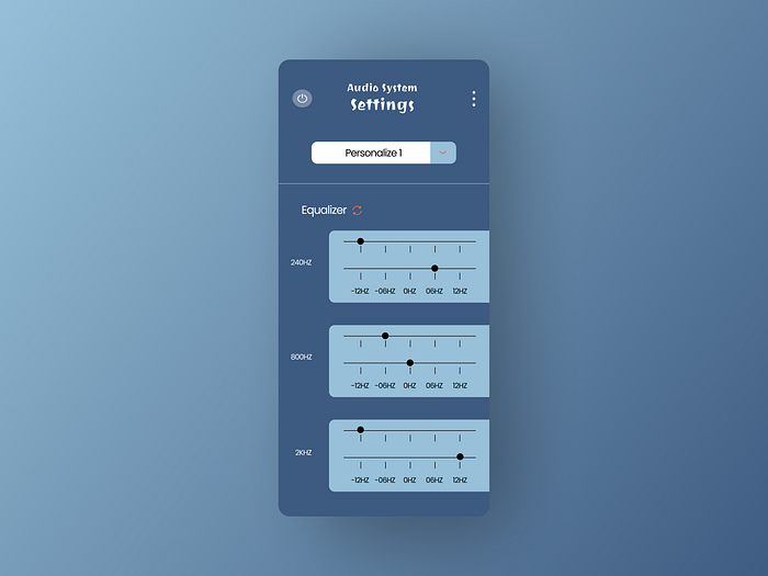 Settings UI designs, themes, templates and downloadable graphic ...