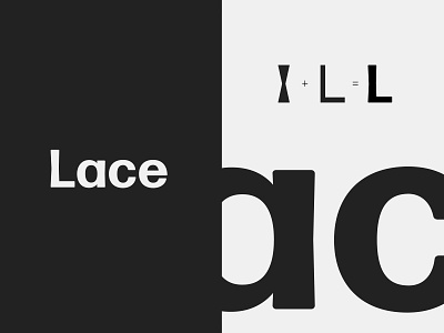 Lace Branding Concept branding branding design design graphic design illustrator logo logo design minimal typography vector