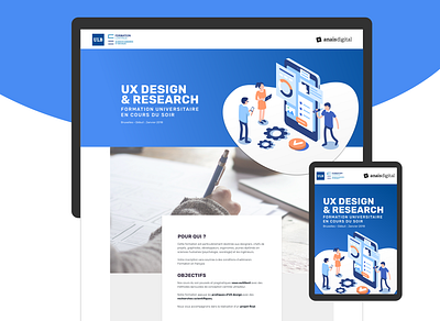 ULB and AnaisDigital gives UX classes classes student training ux design web web design