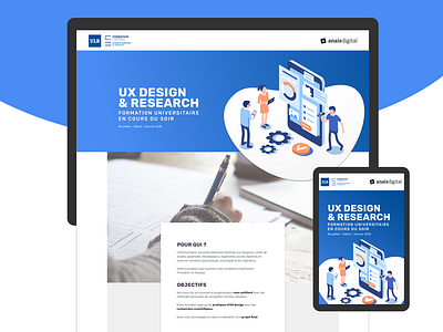 ULB and AnaisDigital gives UX classes