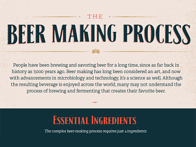 The Beer Making Process