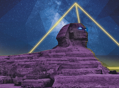 pharohs light design lights photoshop pyramids