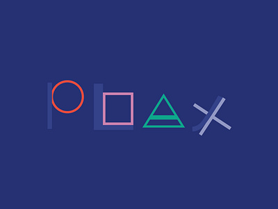 play st dribbble games illustrator logo logo design play station