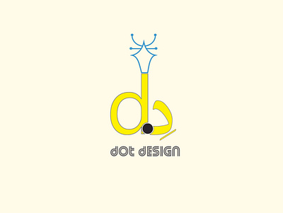 dot design branding design designer dotdesign dribbble illustration illustrator logo wesam حروف ديزاين