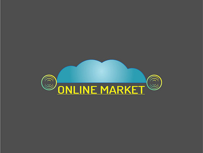 online.market company design design art dribbble illustration illustrator logo online online shop wesam