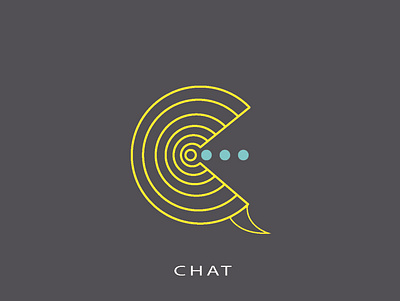 chat chat connect design design art dribbble illustrator logo vector wesam