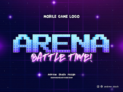 ARENA - Mobile Game Logo