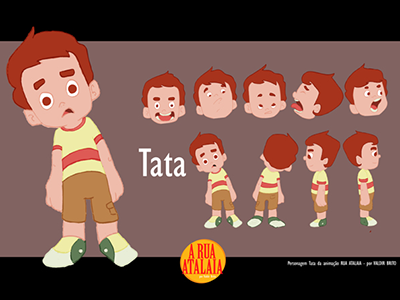 Character Design - tata animation boy character child design illustration