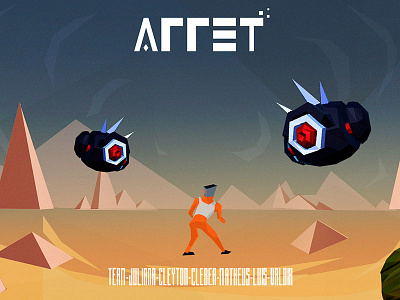 ARRET Game art conceptat game lowpoly