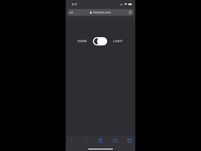 Dark/Light Mode Toggle Switch Pattern A11y by Tim Silva on Dribbble