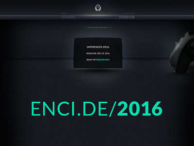 Encide Interfaces 2016 UI