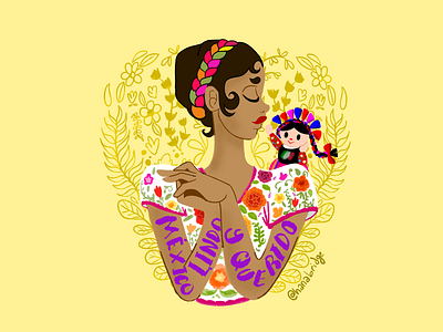 México lindo y querido cartoon character design characters design digital art drawing illustration illustrator medibang quick sketch