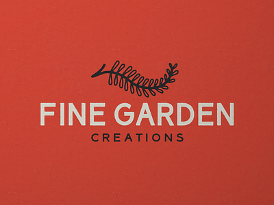 Fine Garden Nº 11 botany branding identity logo philadelphia plants retro sans serif signpainting timeless typography vintage