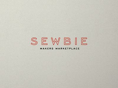 Sewbie Nº 005 branding identity logo new york philadelphia retro sans serif script signpainting timeless typography vintage