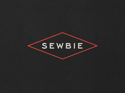 Sewbie Nº 010 branding identity logo new york philadelphia retro sans serif script signpainting timeless typography vintage