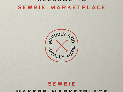 Sewbie Nº 013 branding identity logo new york philadelphia retro sans serif script signpainting timeless typography vintage