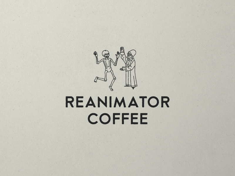 Reanimator Nº 006 coffee grotesk timeless philadelphia branding sans-serif logo vintage typography identity retro