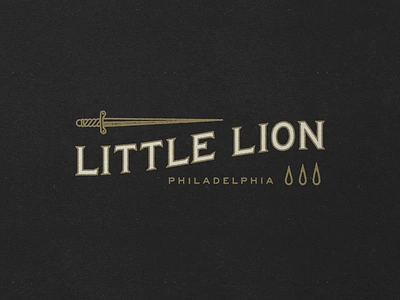 Little Lion Nº 001 antique dagger hamilton heritage history philadelphia serif spurred typography vintage