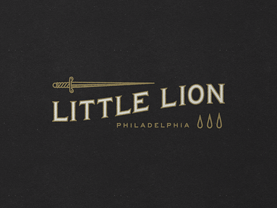 Little Lion Nº 001 antique dagger hamilton heritage history philadelphia serif spurred typography vintage