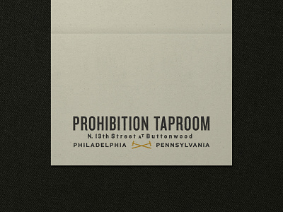 Nº 004 | Jessie Jay Design For Prohibition Taproom