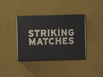 Nº 036 | Jessie Jay Design for Striking Matches
