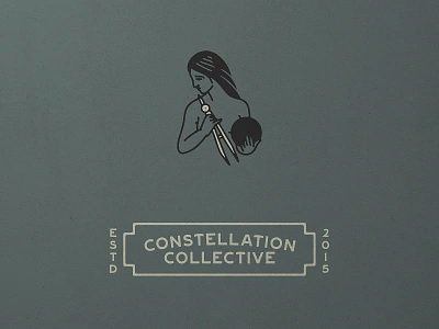 Nº 040 | Jessie Jay Design for Constellation Collective antique branding identity logo philadelphia retro sans serif timeless typography vintage