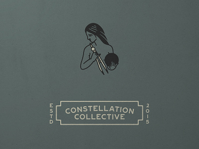 Nº 040 | Jessie Jay Design for Constellation Collective antique branding identity logo philadelphia retro sans serif timeless typography vintage