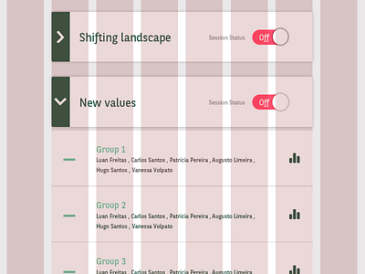 Grid System App Design