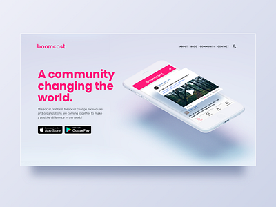 Boomcast - The social platform for social change