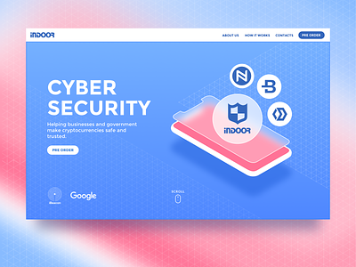 Cyber Security webdesign