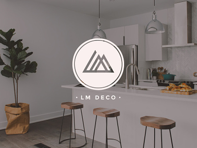 LM Deco architect architecture architecture design architecture logo brand branding design identity interior design interior designer logo logotype