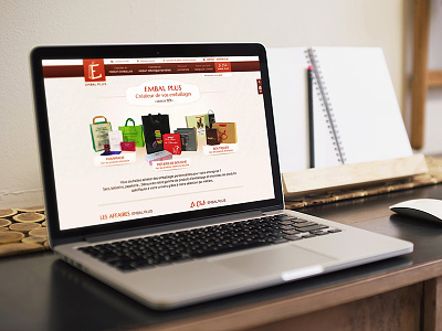 Embal Plus - Online shop bag ecommerce eshop identity orange packaging rebranding sale shop ui user ux