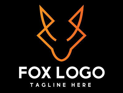 Fox Logo Design animal logo branding fox fox logo fox vector graphic design logo logo design wild animals wild fox wild wolf wolf wolf head wolf logo