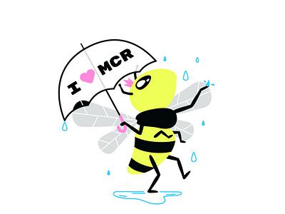 Bee rain dance