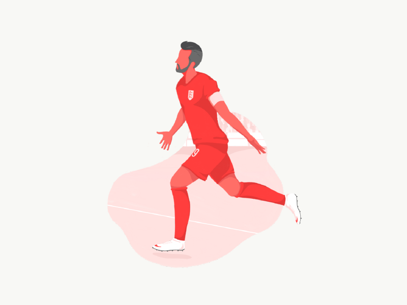 Harry Kane celebration coming home england football harry kane tottenham vector world cup