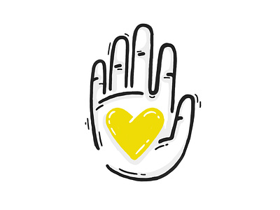 Social Impact charity hand heart help icon impact love social volunteer volunteering