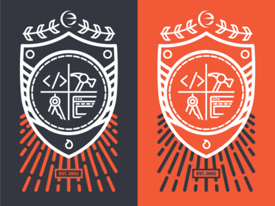 eTecc Hoodies! apparel banner crest development dorks navy nerds orange rejoice shields