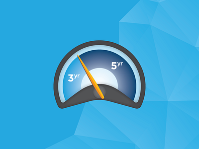 Ice Odometer automobile car dials gauge graphics icy meter odometer pins skeumorphic speed