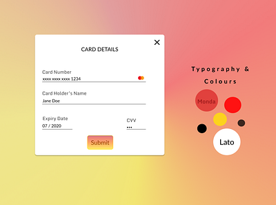 #dailyui 002 credit card checkout dailyui figmadesign ui