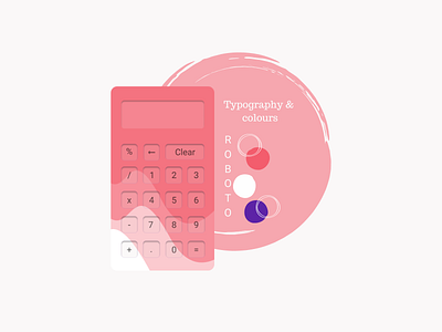 #DailyUI 004 calculator canva color creative daily ui dailyui figmadesign