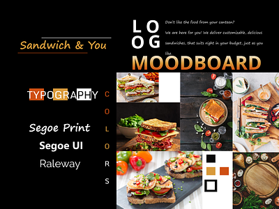 Restaurant Logo Design and Moodboard