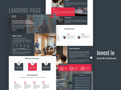 Employee wellness landing page design employee wellness figma figmadesign landing page design ui ux uxui webdesign website design