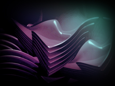 Wave Background 3d background dynamic illustration shiny wave