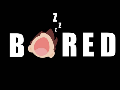 Bored. bored challenge dailylogochallenge illustrator lockdown logo quarantine