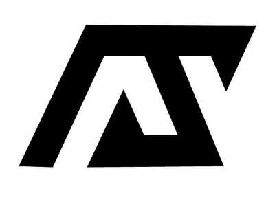 My initials, AS. bored illustrator logo logo challenge logomark logotype