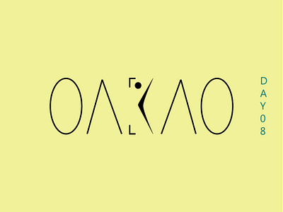 Logo for "OAKAO" fashion company branding company daily logo challenge designer fashion illustration illustrator logo logo challenge logo design